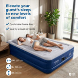Double Air Bed with Built-In Electric Pump – Camp Right Comfort Pro, Inflatable Camping Mattress